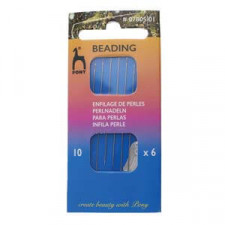 PONY needles 6-pack including threader - Size #10